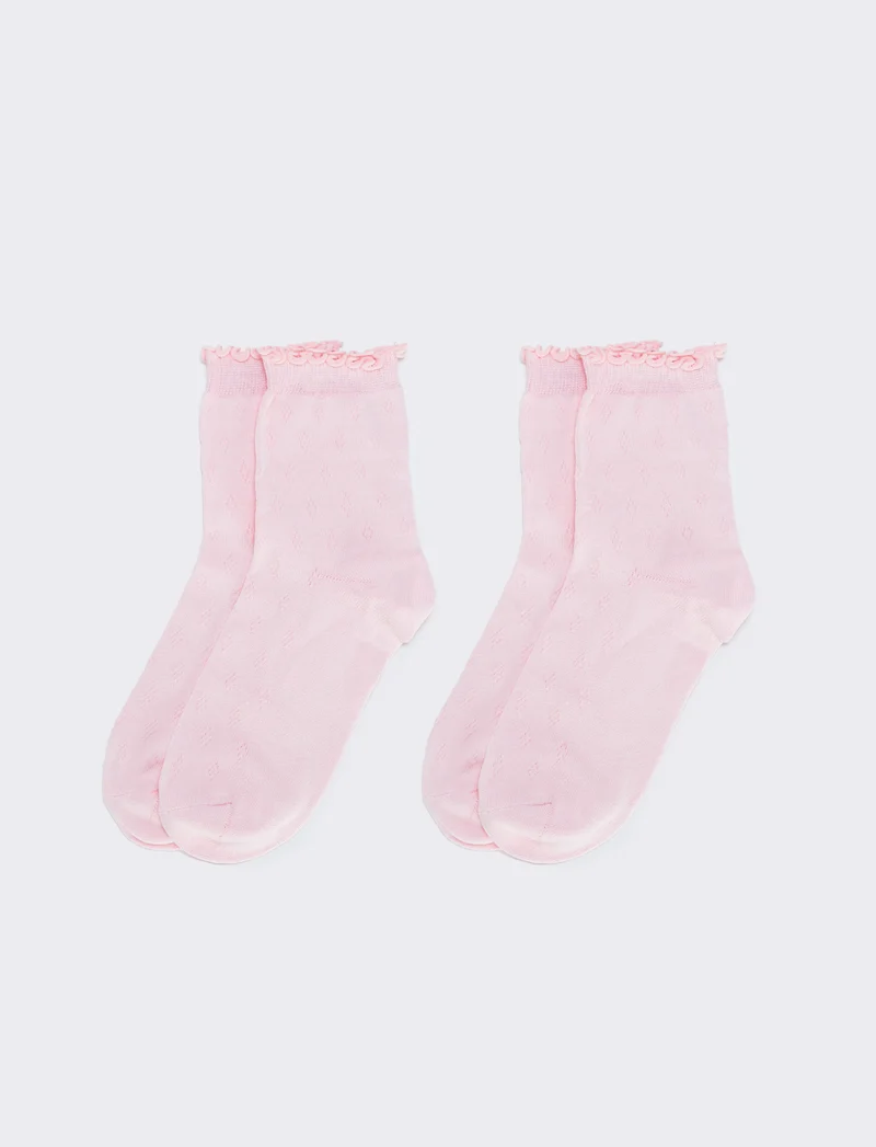 Set di 2 paia di calzini freel - Rosa