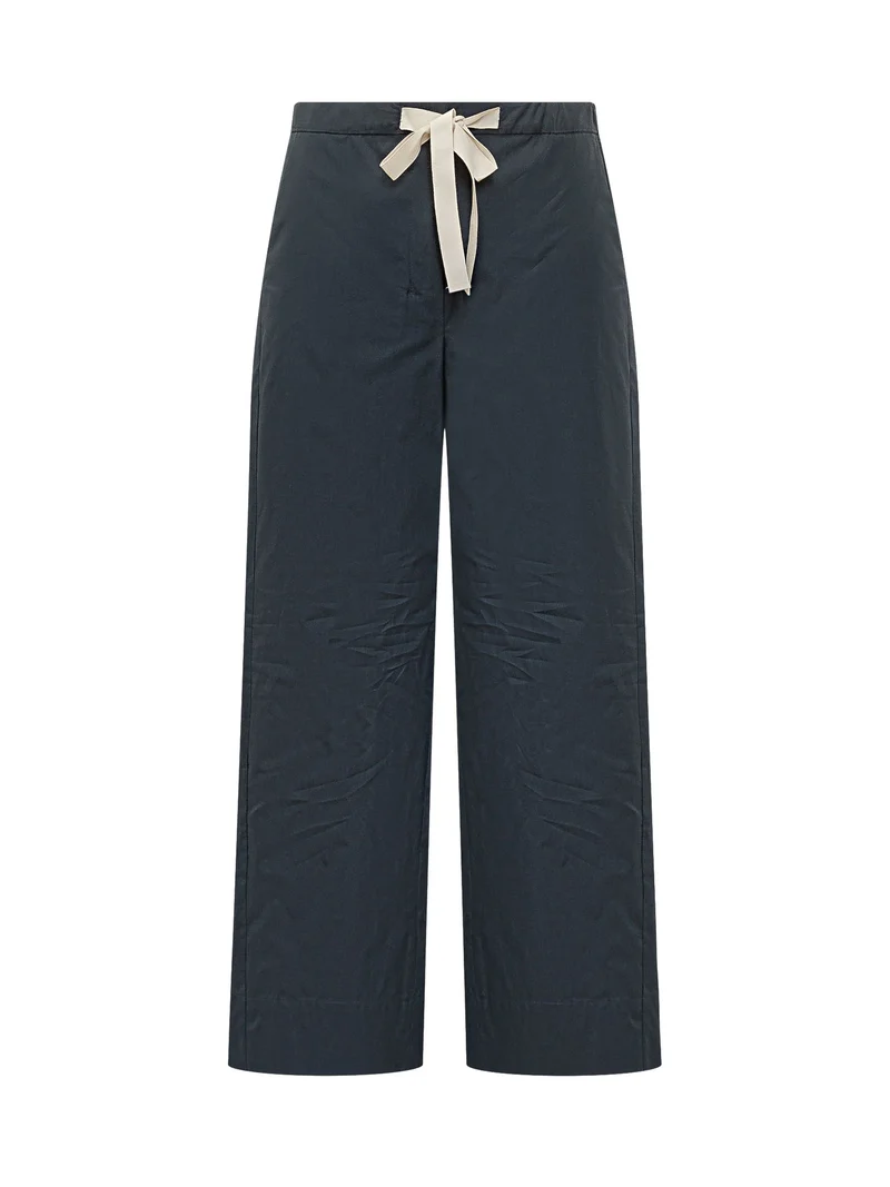 Pantaloni Ampi con Coulisse in Vita