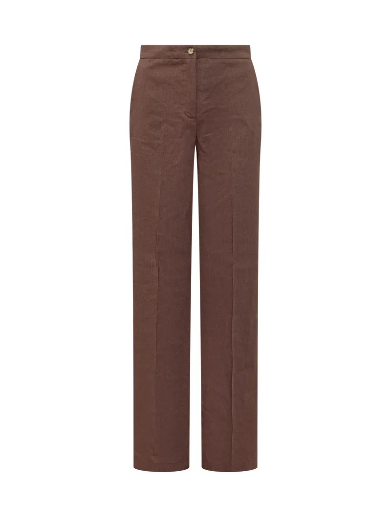 Pantalone in Lino dal Taglio Dritto