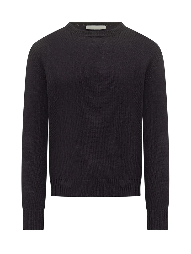 Maglia Ballantyne Girocollo Nera in Lana