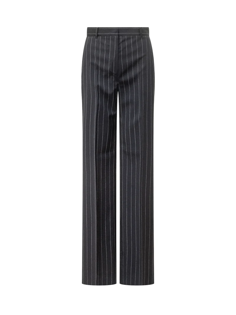 Pantalone Sartoriale a Righe Sottili