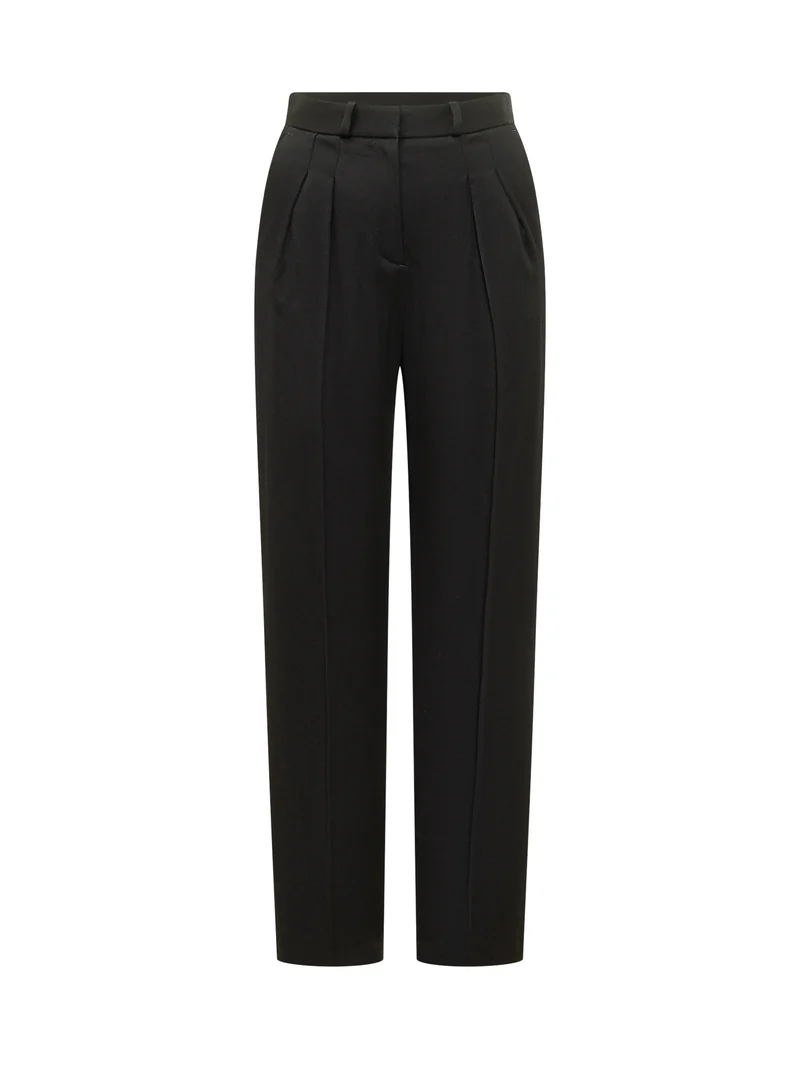 Pleated Tailored Pant con Pinces