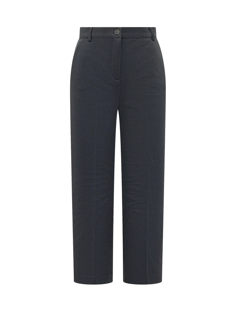 Pantalone Dritto a Vita Alta
