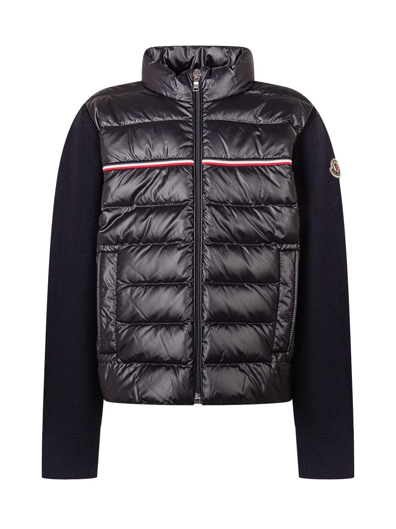 Cardigan Imbottito con Zip