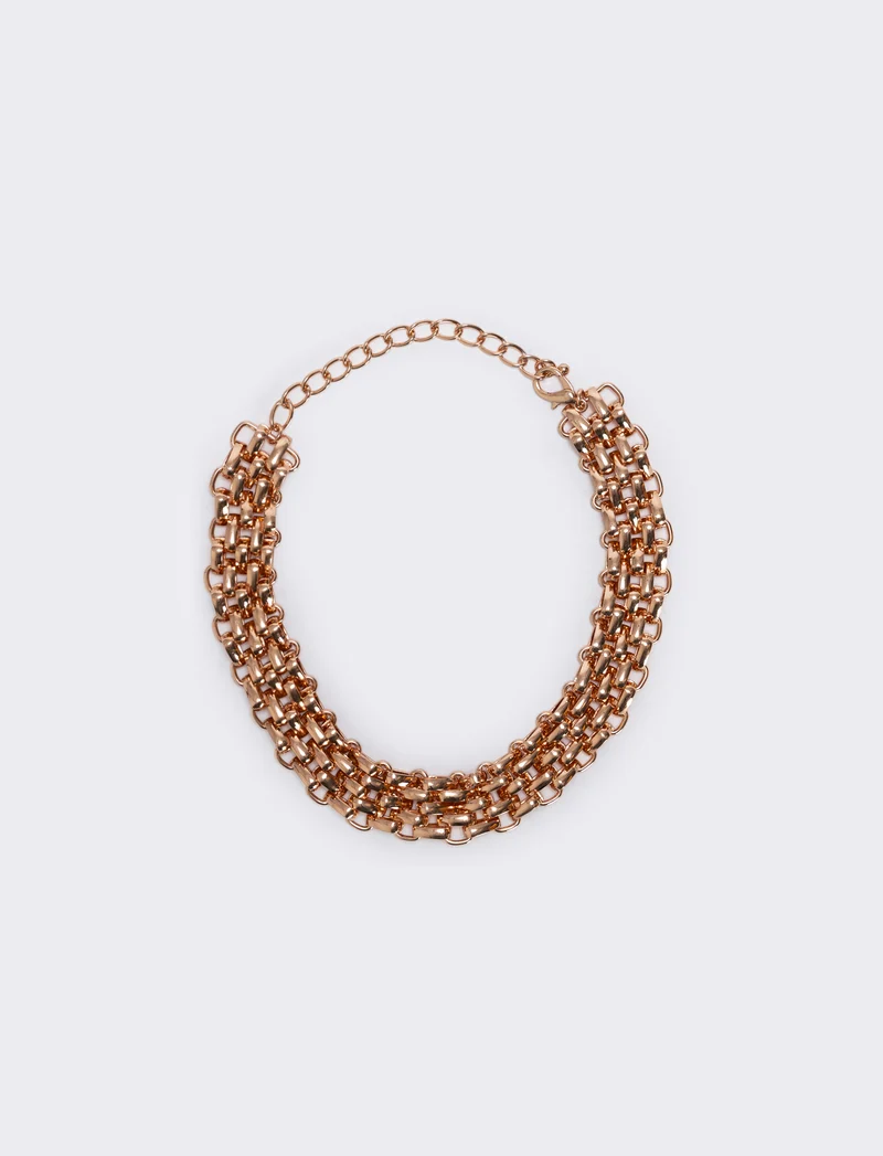 Collana a catena elegante - Oro rosa