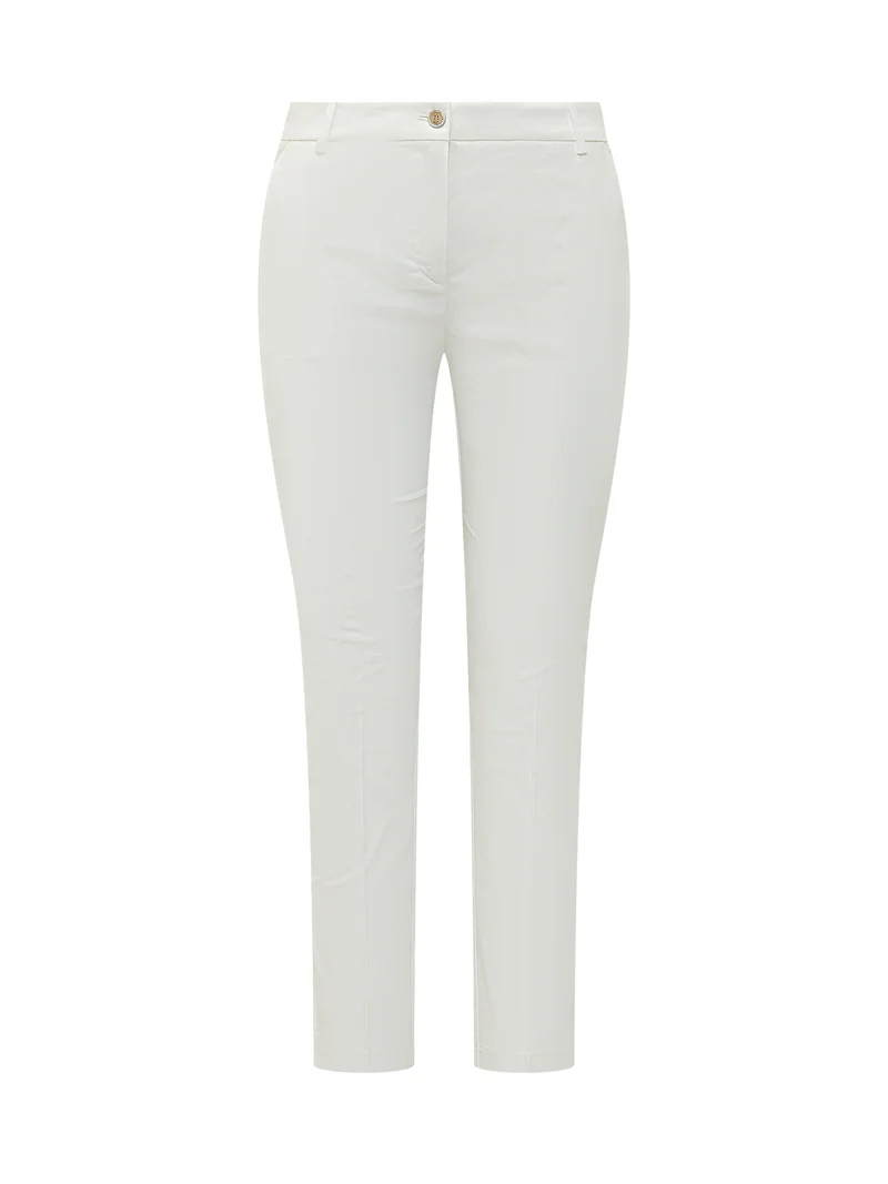 Pantalone in lino slim fit