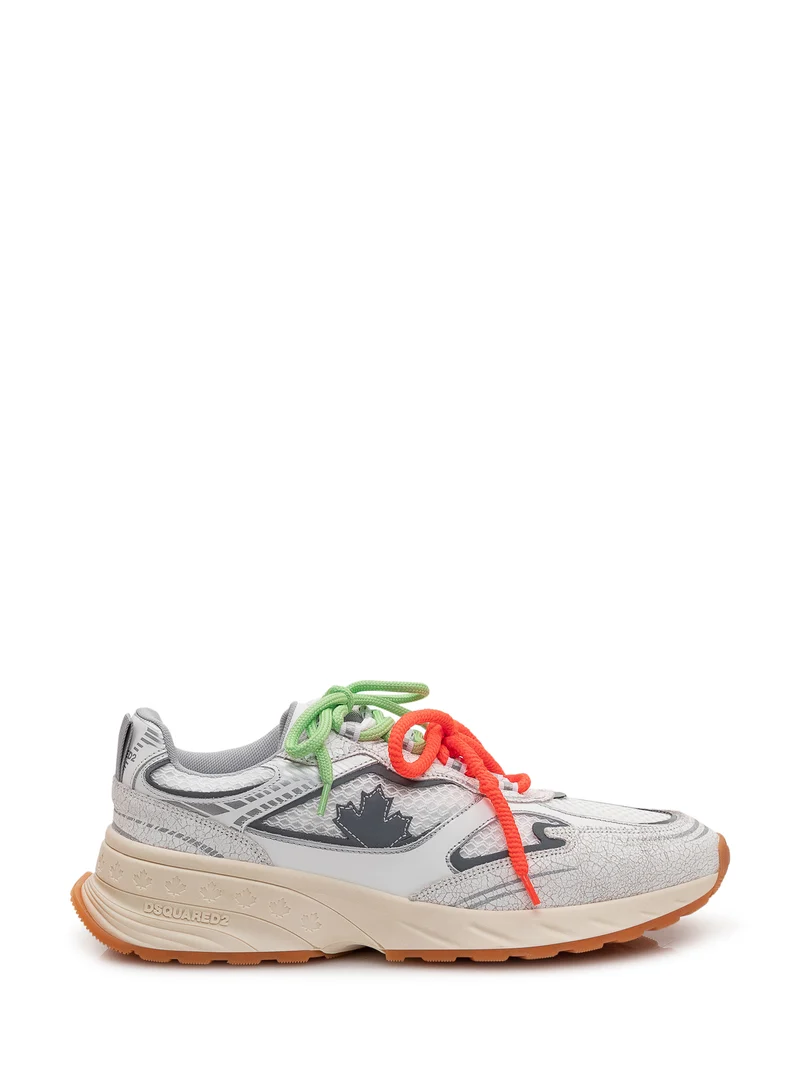 Sneaker Crackle con dettagli a contrasto