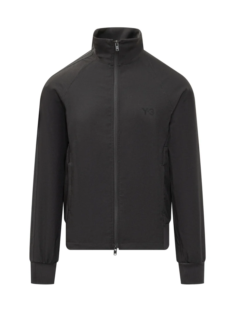 Y-3 Track Jacket Nera con Zip