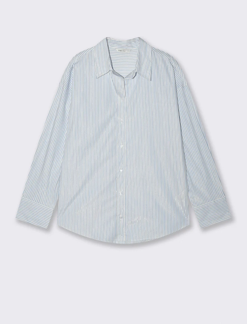 Camicia Oversize in Tessuto Leggero - var 1
