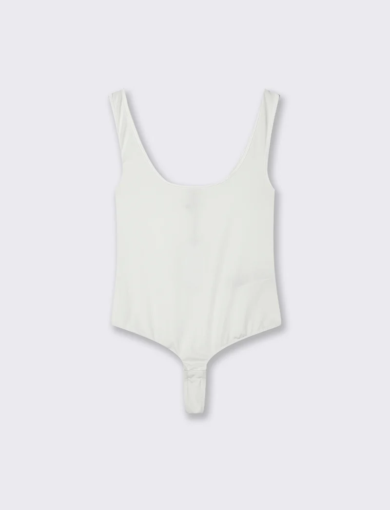 Body Giromanica e Body Basico - Bianco latte
