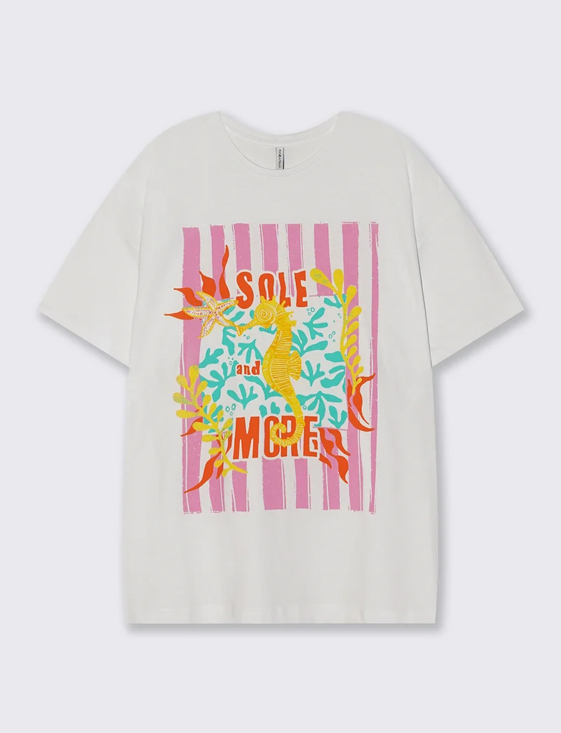 T-Shirt Manica Corta Stampata - var 2