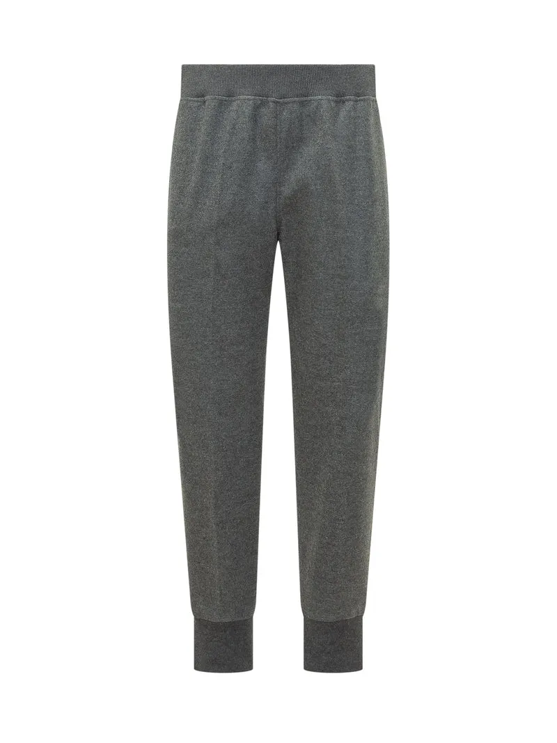 Pantalone Jogger Essenziale in Jersey
