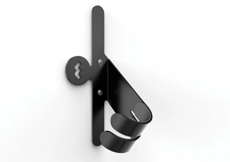 Meliconi 489002 supporto per bicicletta Portabiciclette da esterno Montabile a parete Nero