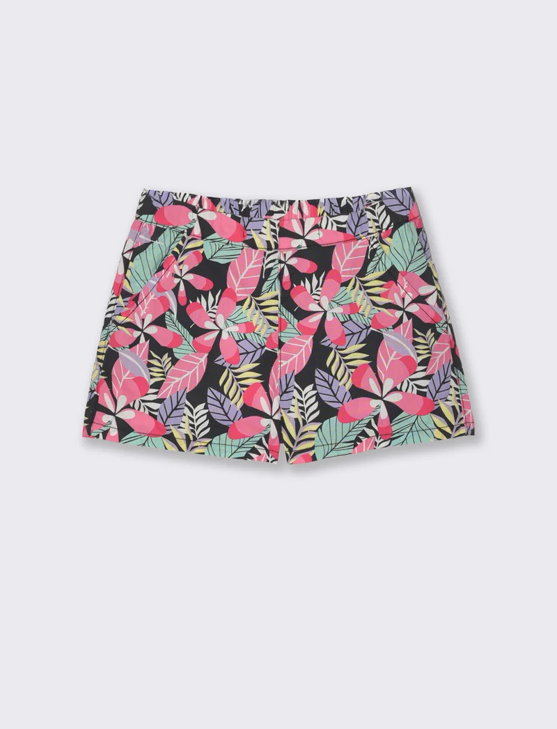 Short in popeline estivi e colorati - Fantasia