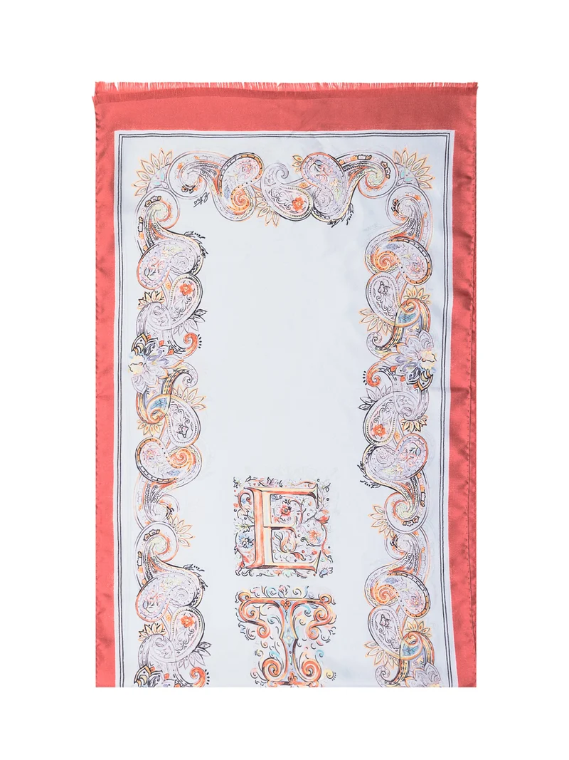 Sciarpa Con Motivo Paisley