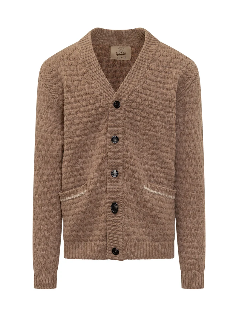 Rakki Cardigan in Maglia Testurizzata