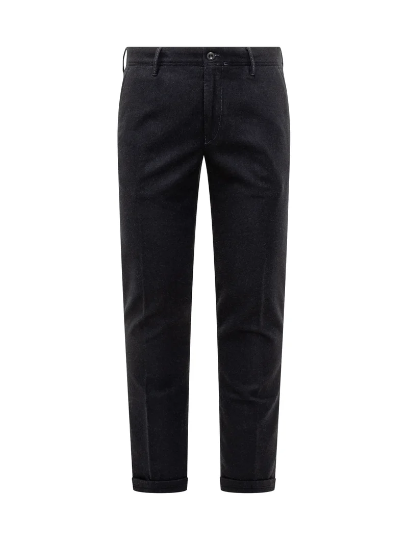 Pantaloni Blu in Lana Incotex
