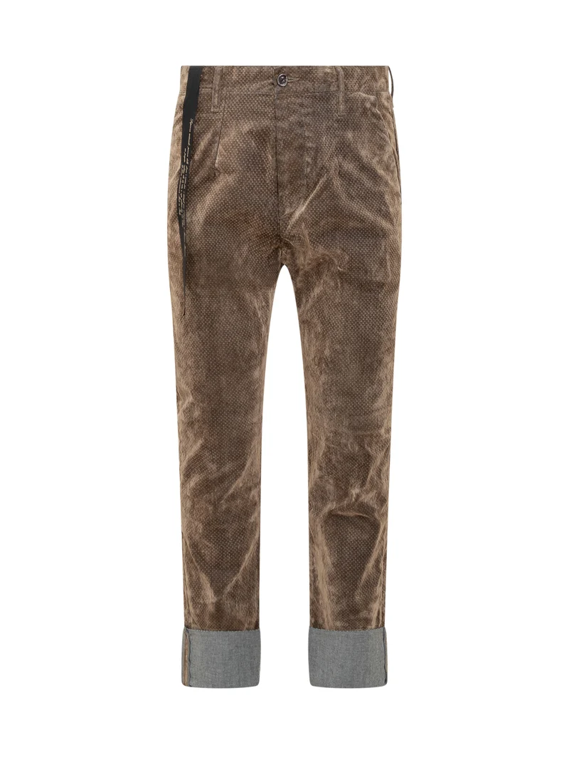 Pantaloni in Velluto Maurizio Massimino