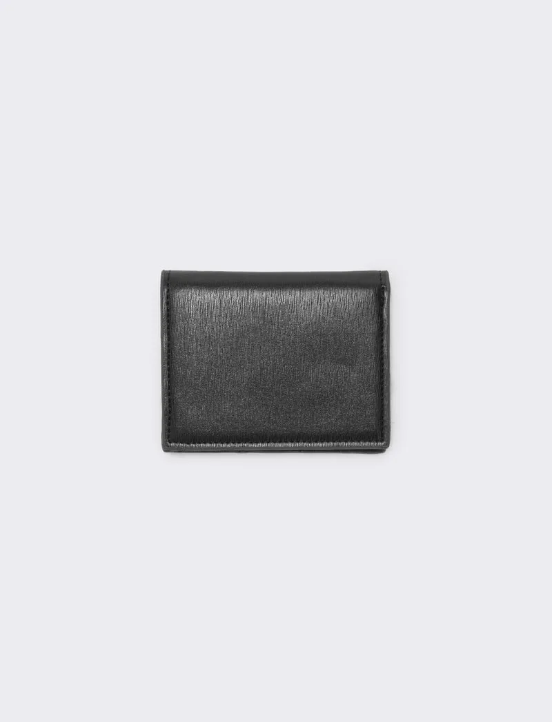 Portafogli Sottile in Saffiano Elegante - Nero