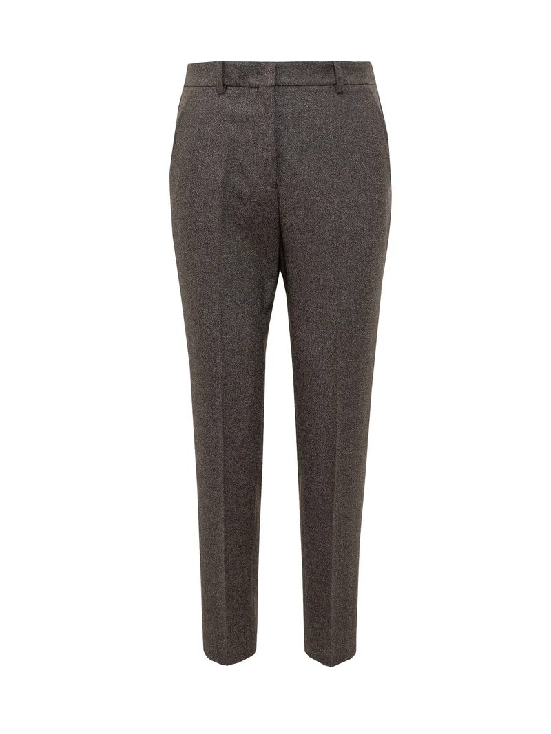 Pantaloni A Gamba Dritta