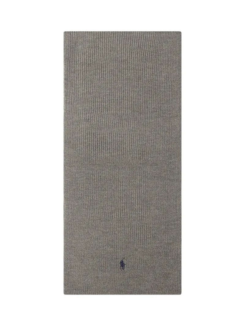 Polo Ralph Lauren Sciarpa Grigia in Maglia