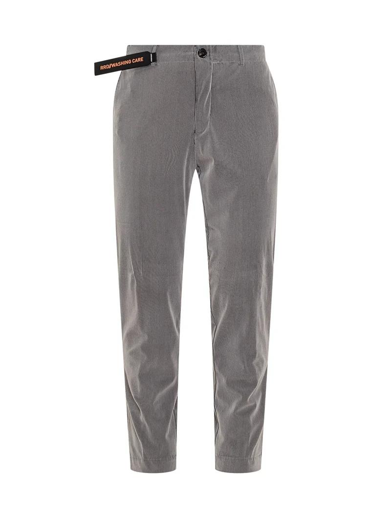 Pantaloni RRD Cult Velluto Grigio