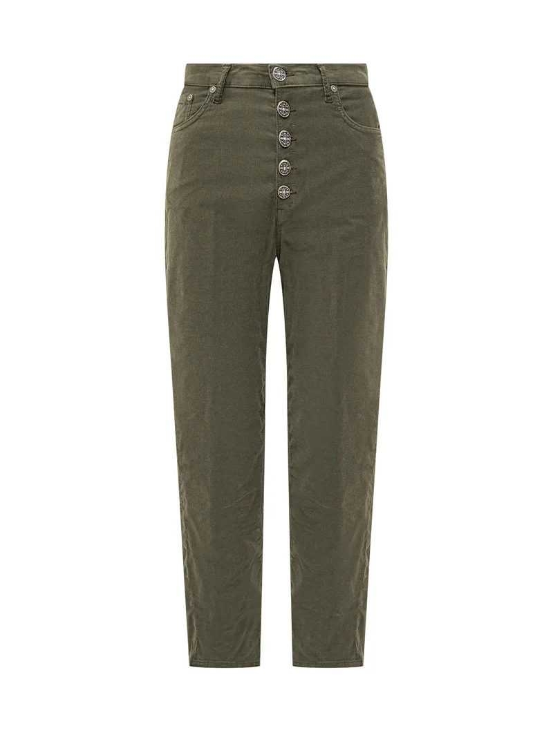 Pantaloni Dondup con Bottoni Logati