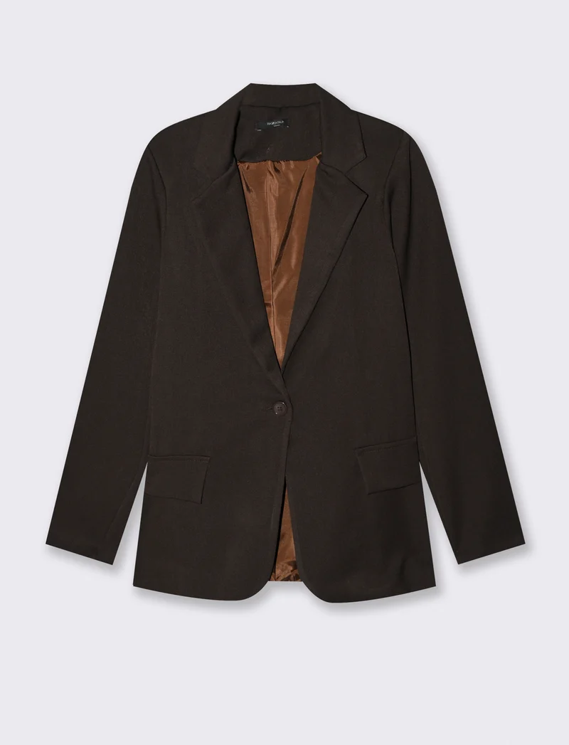 BLAZER MONOPETTO 1 BOTTONE - Moro