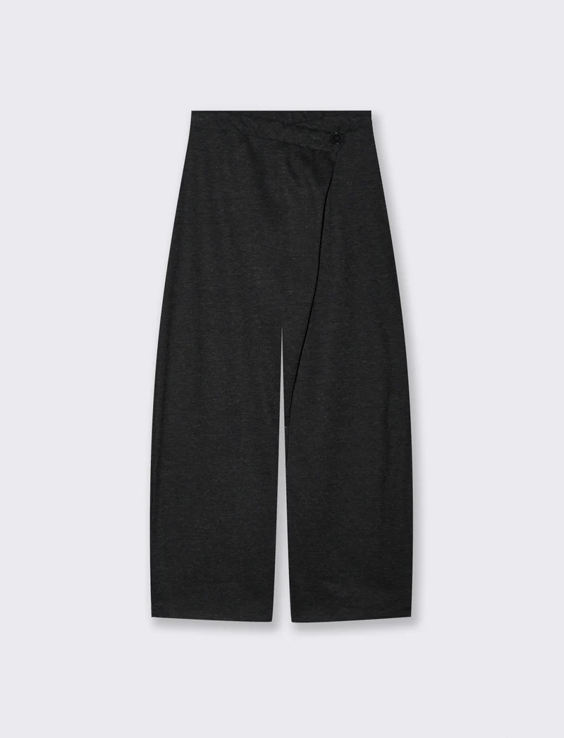 Pantalone in maglia - Nero