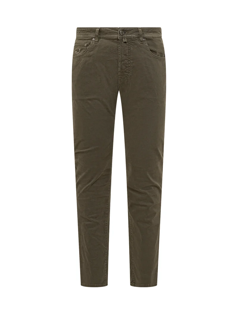 Pantaloni Verde Militare Jacob Cohen