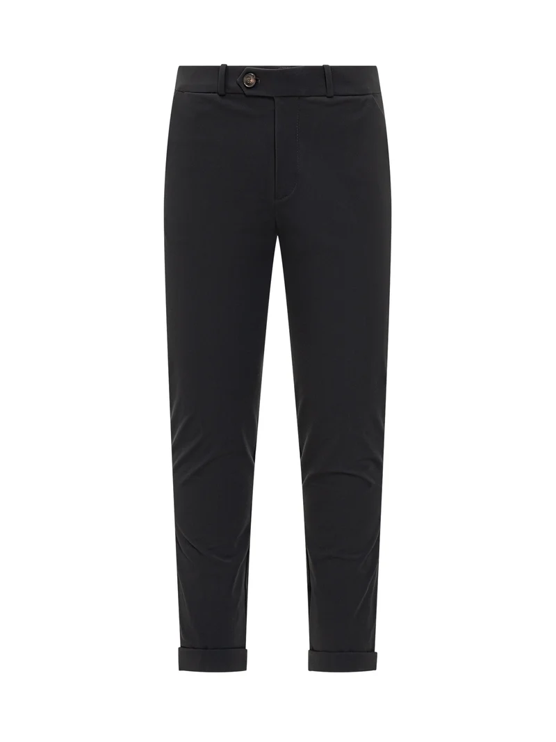Pantaloni Slim Fit in Tessuto Tecnico RRD