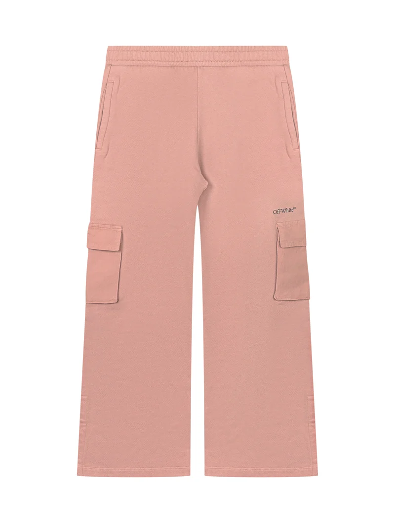 Off-White Pantaloni Cargo Rosa