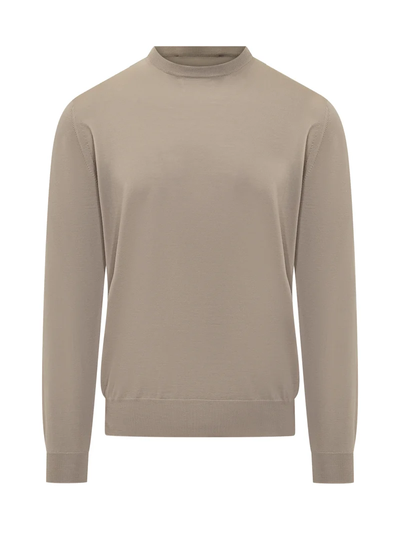 Girocollo Beige Filippo De Laurentiis
