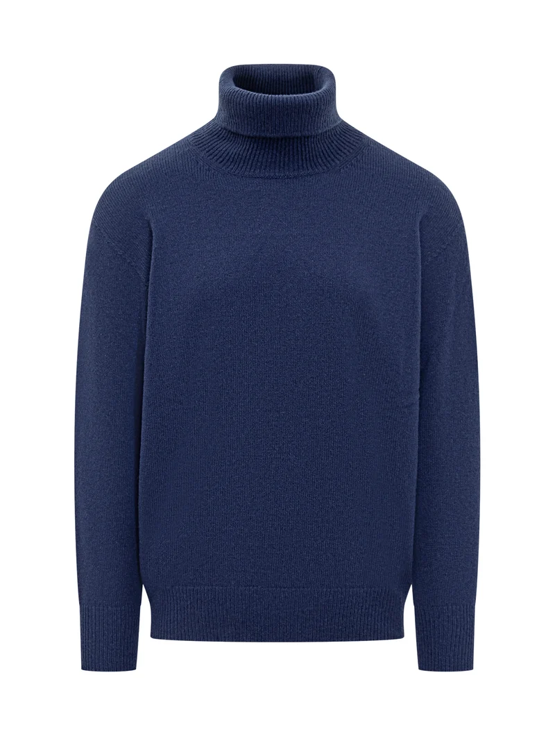 Amaranto Dolcevita Blu in Lana