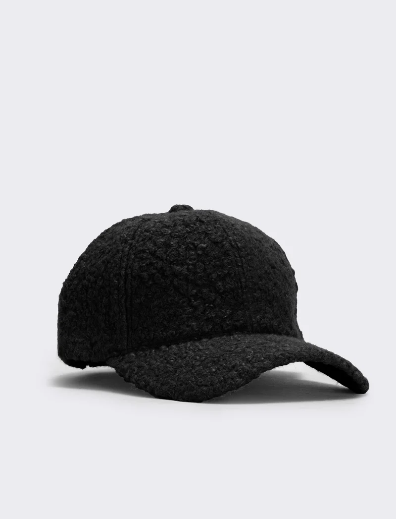 Cappello baseball agnellino donna - Nero