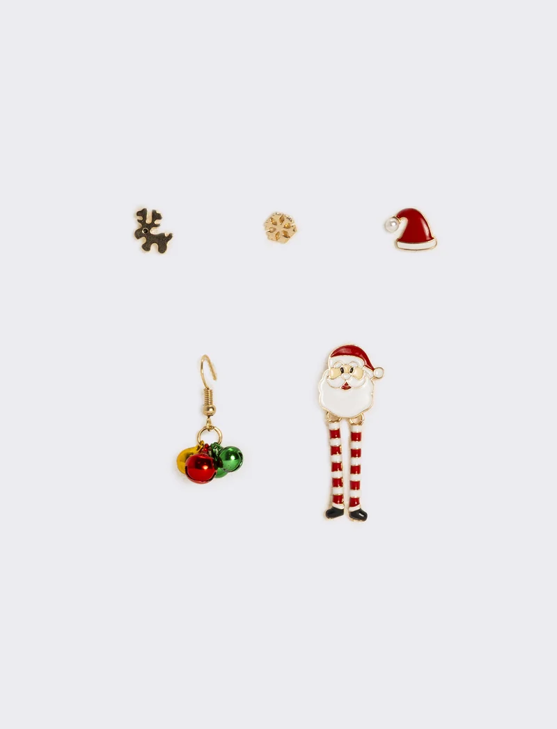 Orecchini card natale vari soggetti - Oro