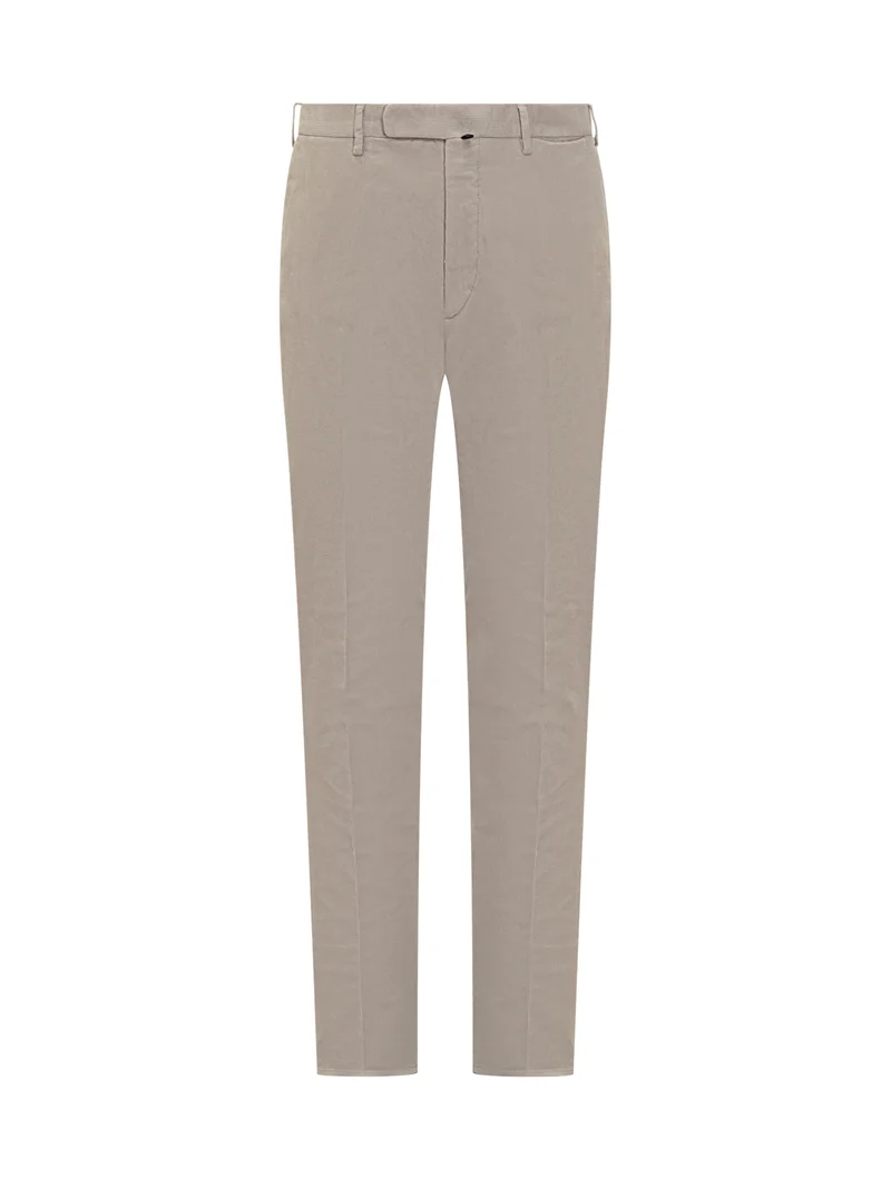 Pantaloni Incotex Slim Fit Grigi in Cotone