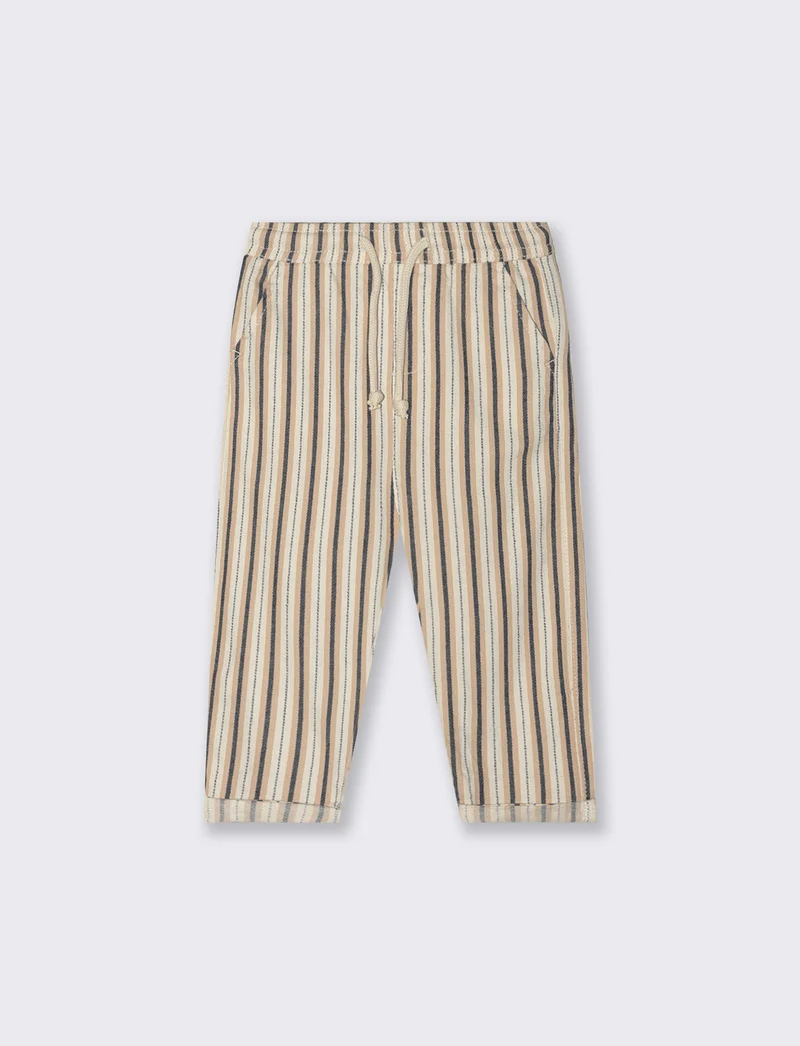 Pantalone elegante a righe con coulisse - Righe