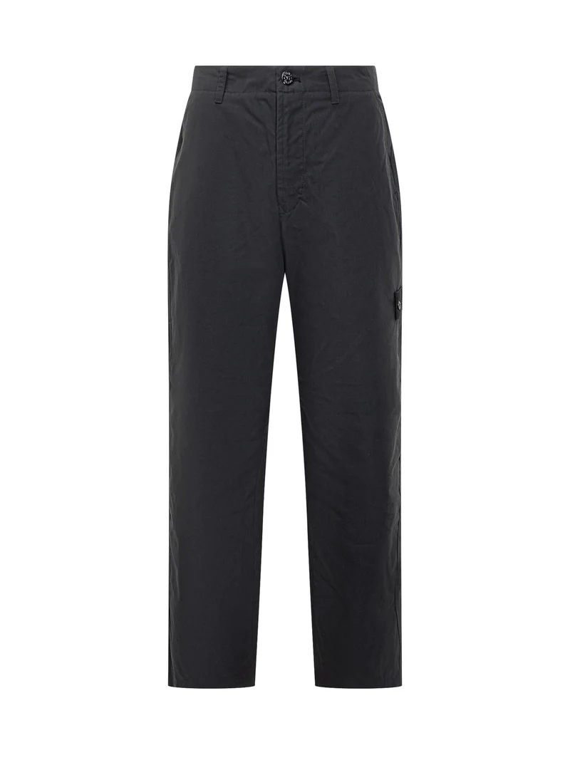 Stone Island Pantaloni Cargo Neri
