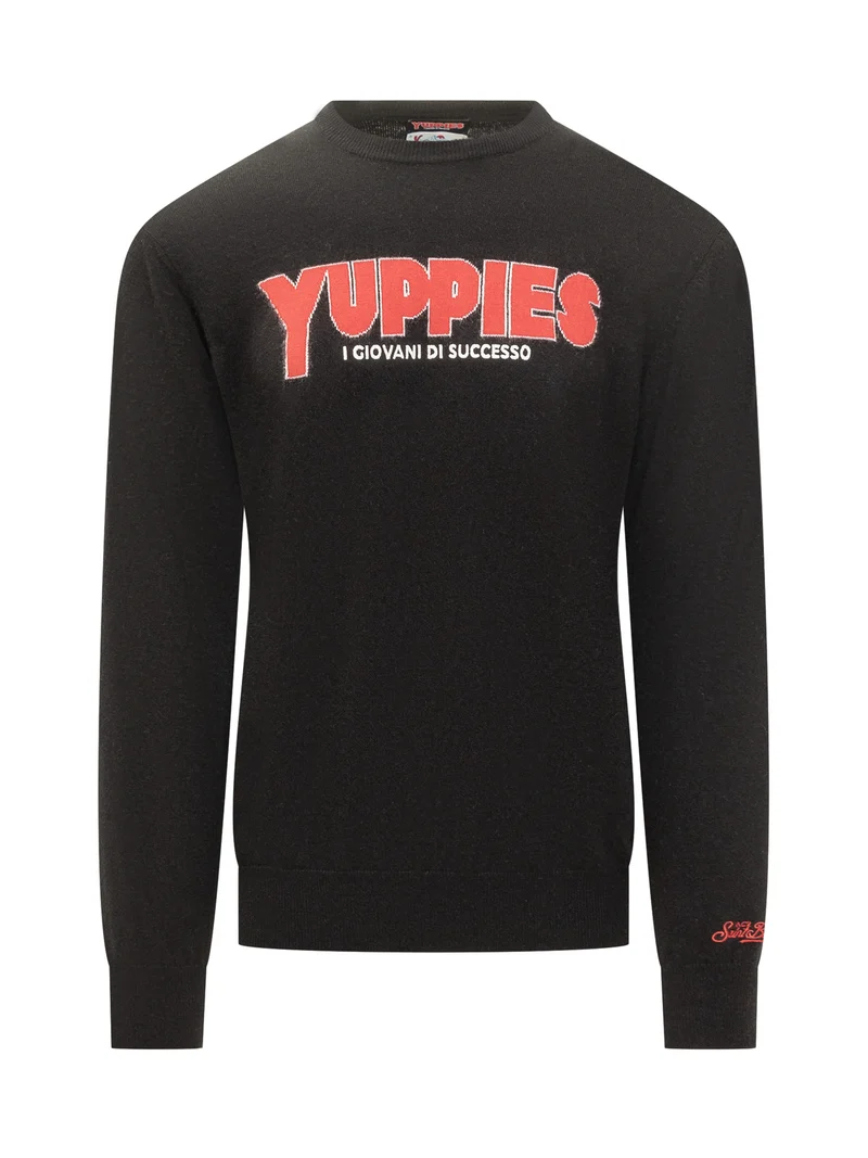 Maglione Saint Barth Nero Yuppies