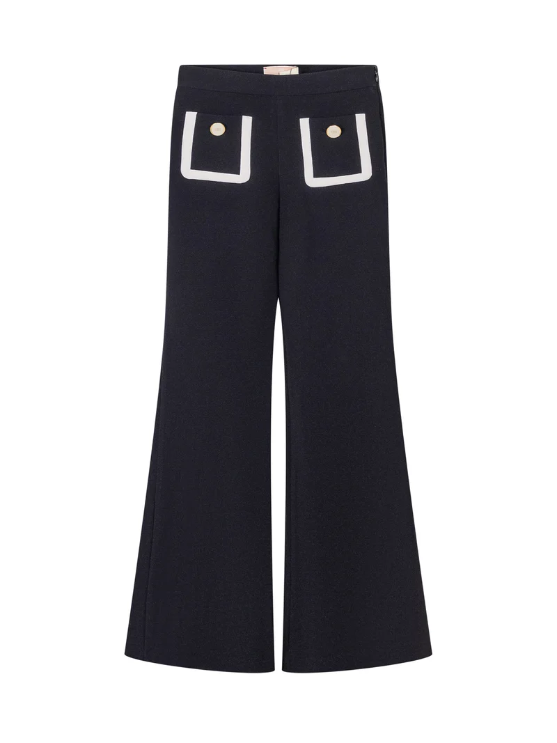 Elisabetta Franchi Kids Pantaloni Svasati