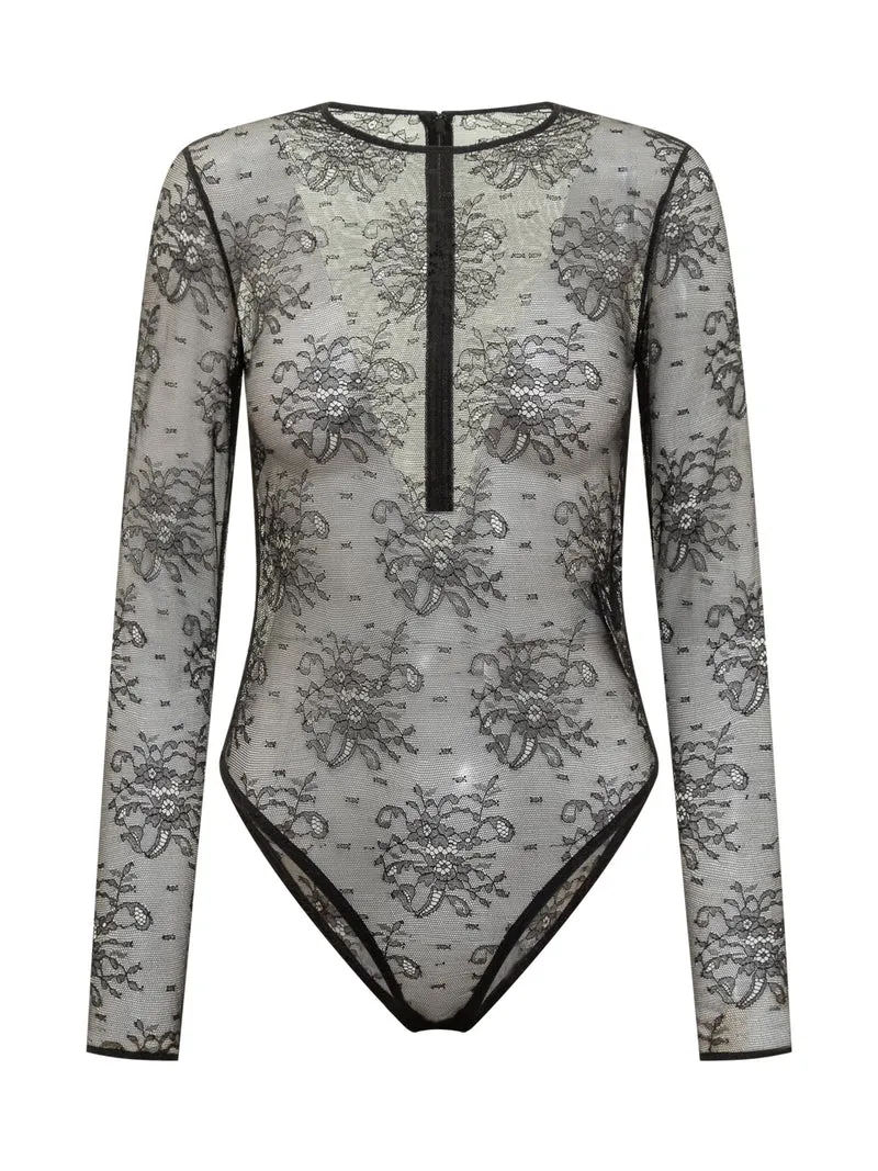 Body Dolce & Gabbana in Pizzo Nero