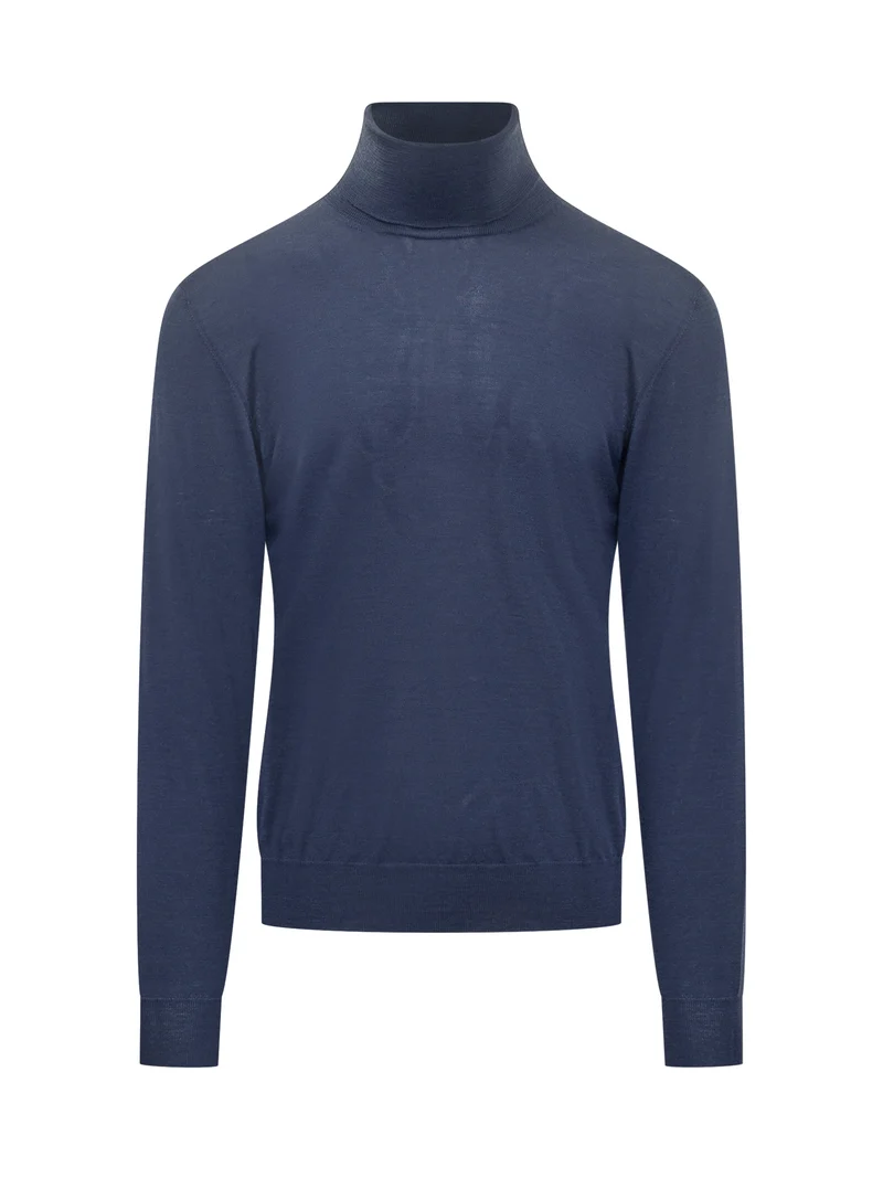 Dolcevita in Lana Filippo De Laurentiis Blu