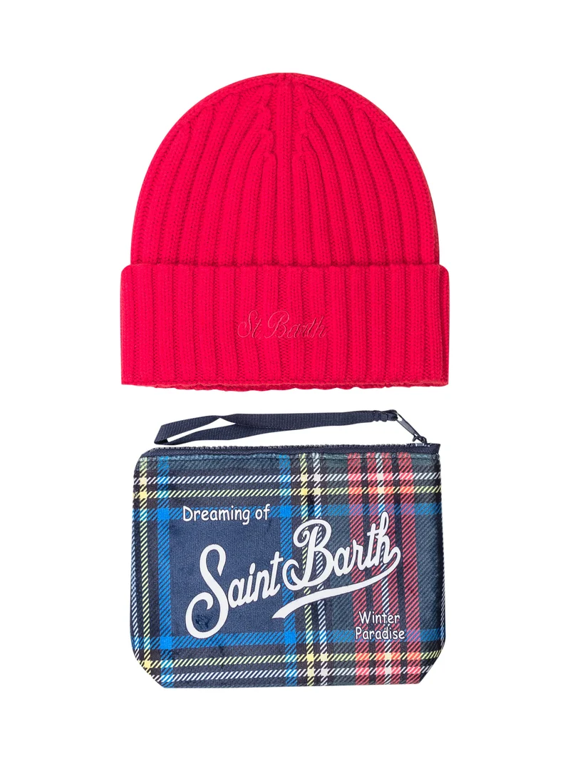 MC2 Saint Barth Christmas Box Beanie e Pochette
