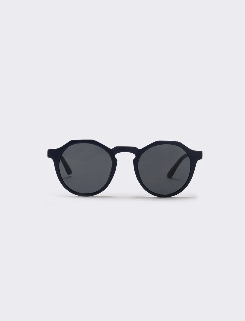 Occhiali da sole tondi per bambini - Blu navy