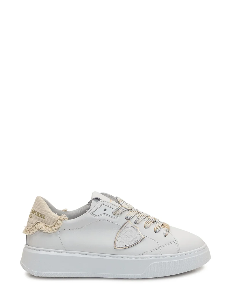 Sneaker Bianco in Pelle