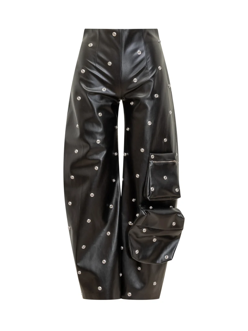 Pantaloni in Ecopelle