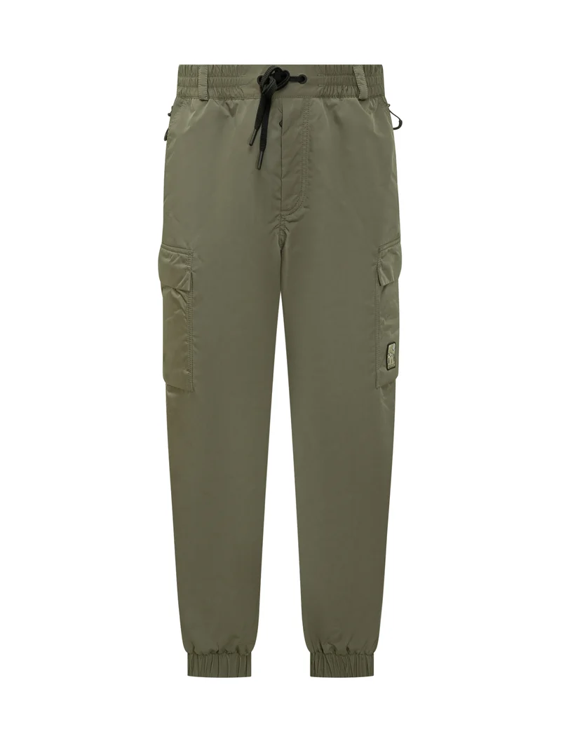 Moncler Grenoble Pantaloni Cargo Verdi
