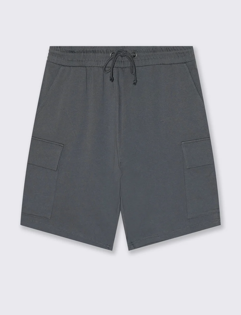 Bermuda felpa jogger con tasche laterali - Avion