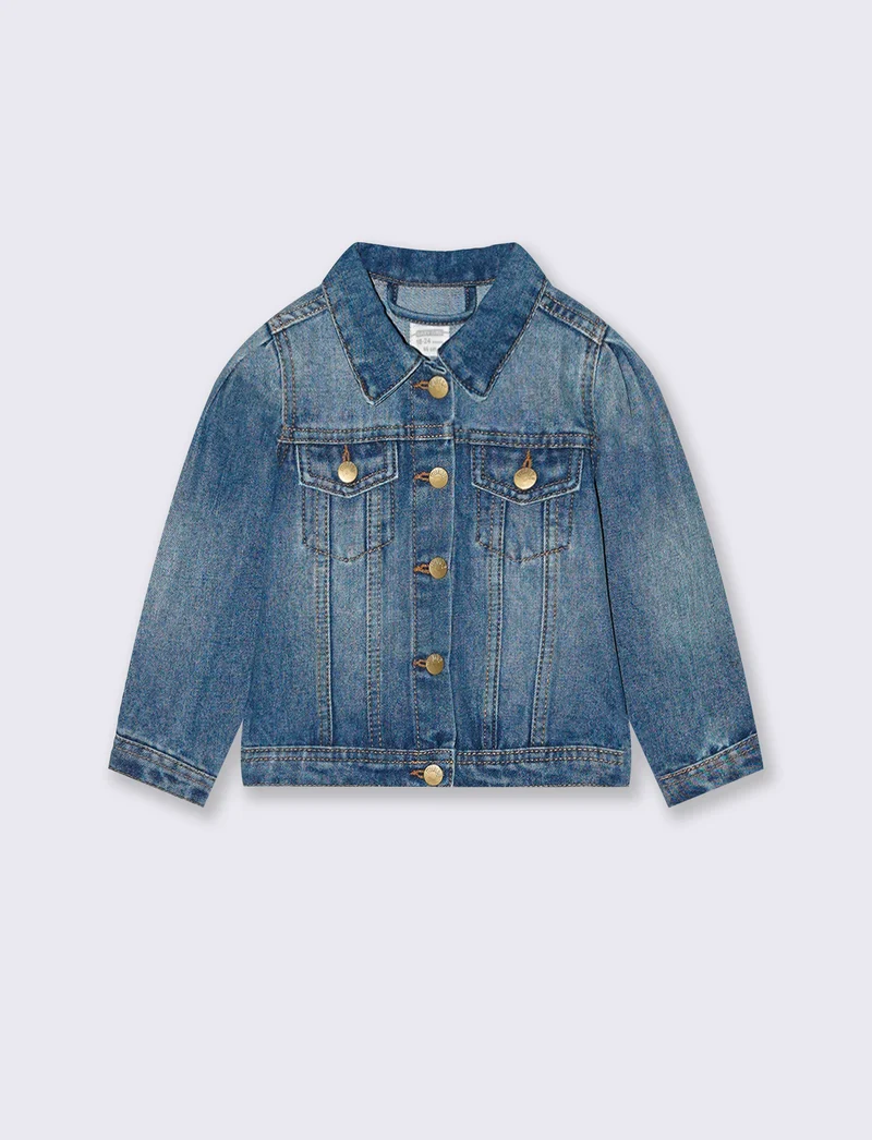 Giubbotto in denim per outfit quotidiani - Denim